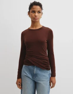 Jersey Wrap Top