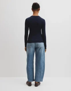 Jersey Wrap Top