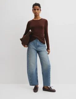 Jersey Wrap Top