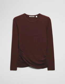 Jersey Wrap Top