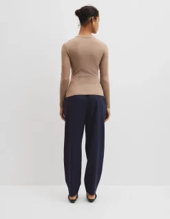 Jersey Wrap Top