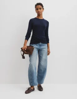 Jersey Wrap Top