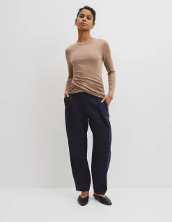 Jersey Wrap Top