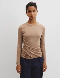 Jersey Wrap Top
