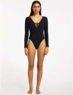 Jetset Lure Long Sleeve One Piece Swimsuit