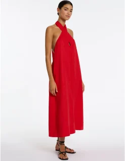 Jetset Low Back Halter Dress