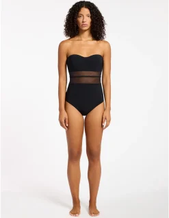 Jetset Lure Bandeau One Piece Swimsuit
