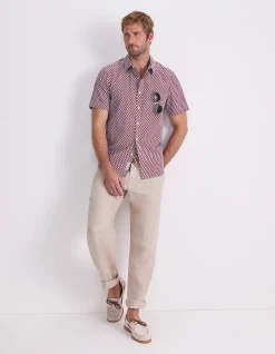 JOSS SHORT SLEEVE PRINT SHIRT