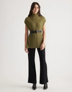 JULIA HIGH NECK KNIT TUNIC