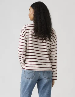 Julie Slub Long Sleeve Top