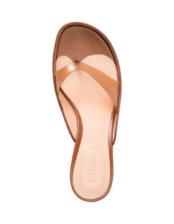 Junie Transparent Thong Kitten Heel Sandals