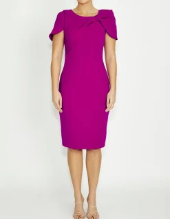 JUNO MAGENTA DRESS