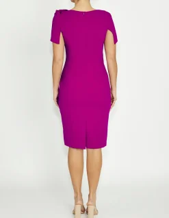 JUNO MAGENTA DRESS