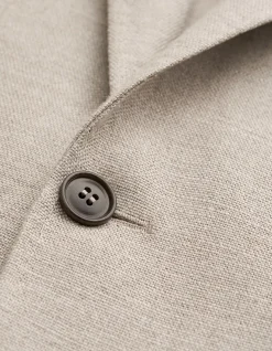 Justin HL Linen Blazer 2btn SB
