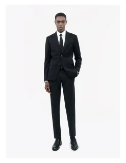 JUSTIN 2B SINGLE BREASTED RWS WOOL BLAZER