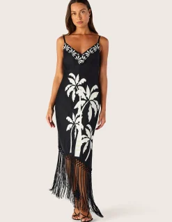 KALA EMBRODIERY STRAPPY DRESS