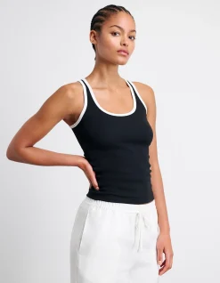 Kate Contrast Scoop Tank