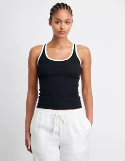 Kate Contrast Scoop Tank