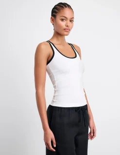 Kate Contrast Scoop Tank