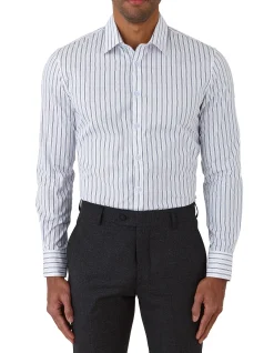KEMBA TRI COLOUR Print Stripe Shirt