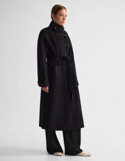 KERRY FUNNEL COLLAR DUFFLE COAT