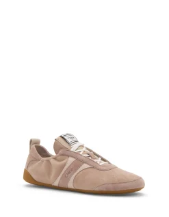 Kick Suede Lace Up Low Top Trainers
