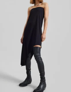 KITTY SHEER ASYMMETRIC SKIRT