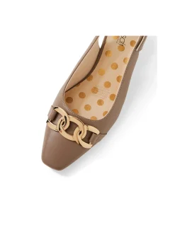 KLEVER SU DK TAUPE LEATHER