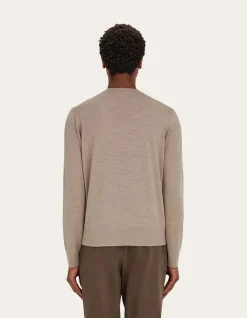 KNITTED V-NECK SWEATER