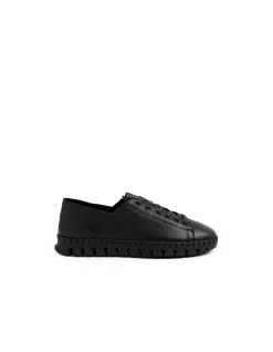 Koa Notched Sole Leather Sneakers
