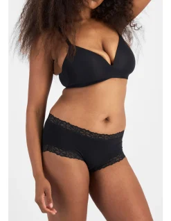 LACETAILS VISCOSE BAMBOO MIDI BRIEF