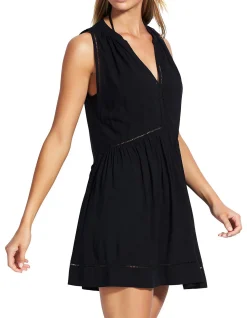 Ladder Detail Dress