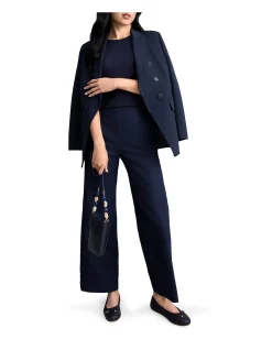 Lake Annecy Wide Leg Pull On Denim Jeans