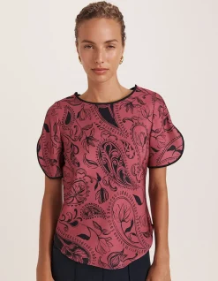 LAKEWOOD CONTRAST DETAIL TOP