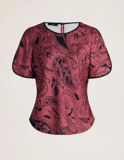 LAKEWOOD CONTRAST DETAIL TOP