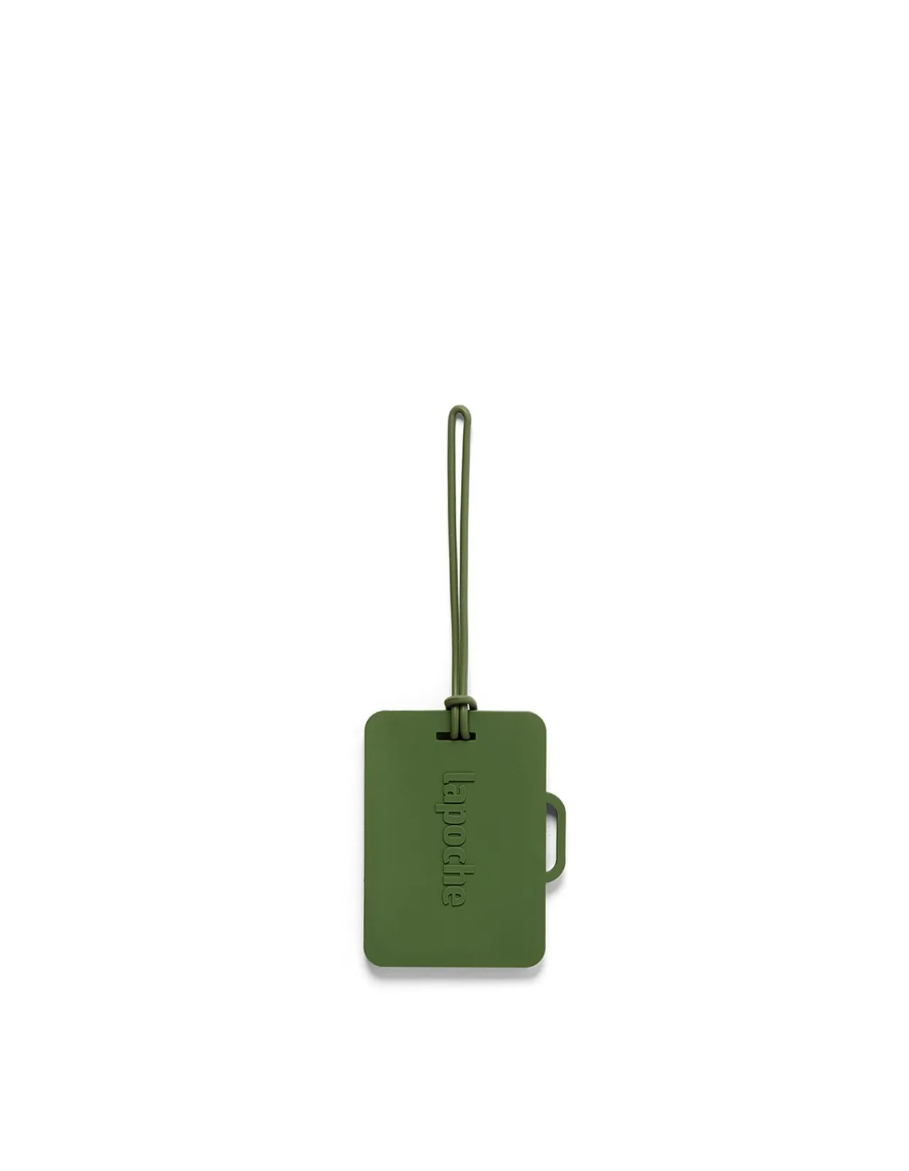 Lapoche luggage tag olive