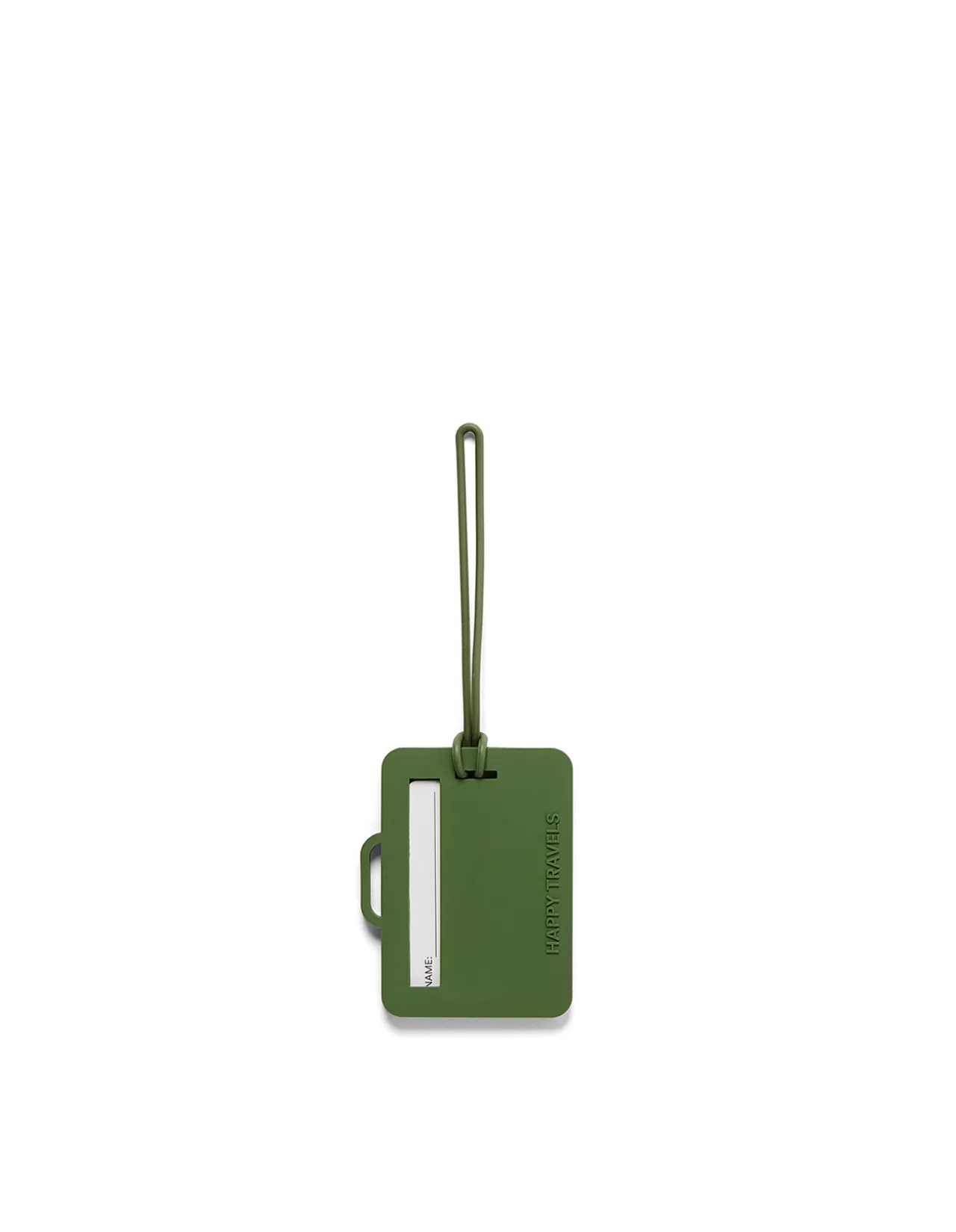 Lapoche luggage tag olive