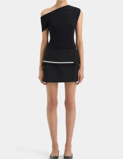 Laredo Mini Skirt with Elegant Trim