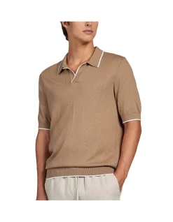 LARRY TIPPED POLO