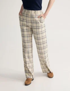 LAUREN CHECK SUIT PANT