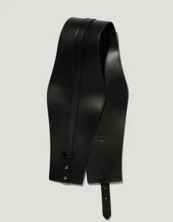 LEATHER WAIST CINCHER BELT