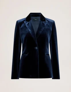 LEA VELVET BLAZER