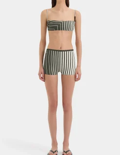 Leilana Bandeau Top with Bead Detail