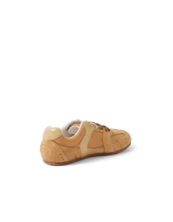 Lemmo Pony Suede Lace Up Trainers
