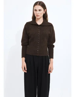 Leni Collared Cardigan