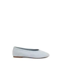 Lenita Low Heel Suede Ballet Flats