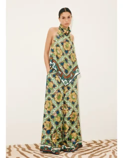 LIANA SILK PALAZZO PANT