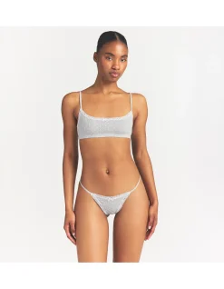LIGHTWEIGHT COTTON POINTELLE SCOOP BRALETTE