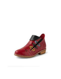 Likasi Colour Pop Lace Detail Ankle Boots
