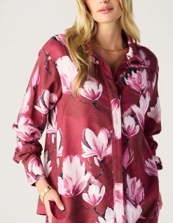 LILOU PRINT SHIRT